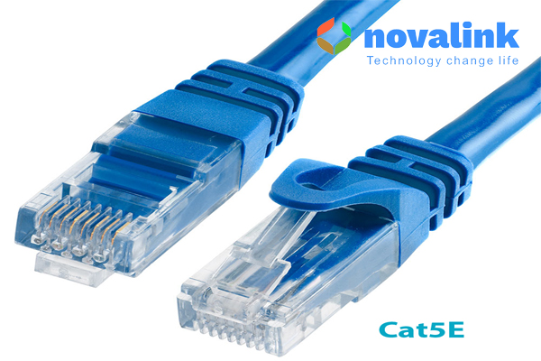 Patch cord cat5 dài 1.5m chính hãng NoValink cao cấp NV-10203 lõi đồng